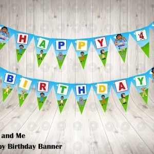 Akili and Me Birthday Party Banner