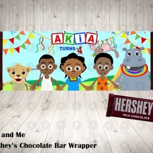Akili and Me Hershey's Wrapper