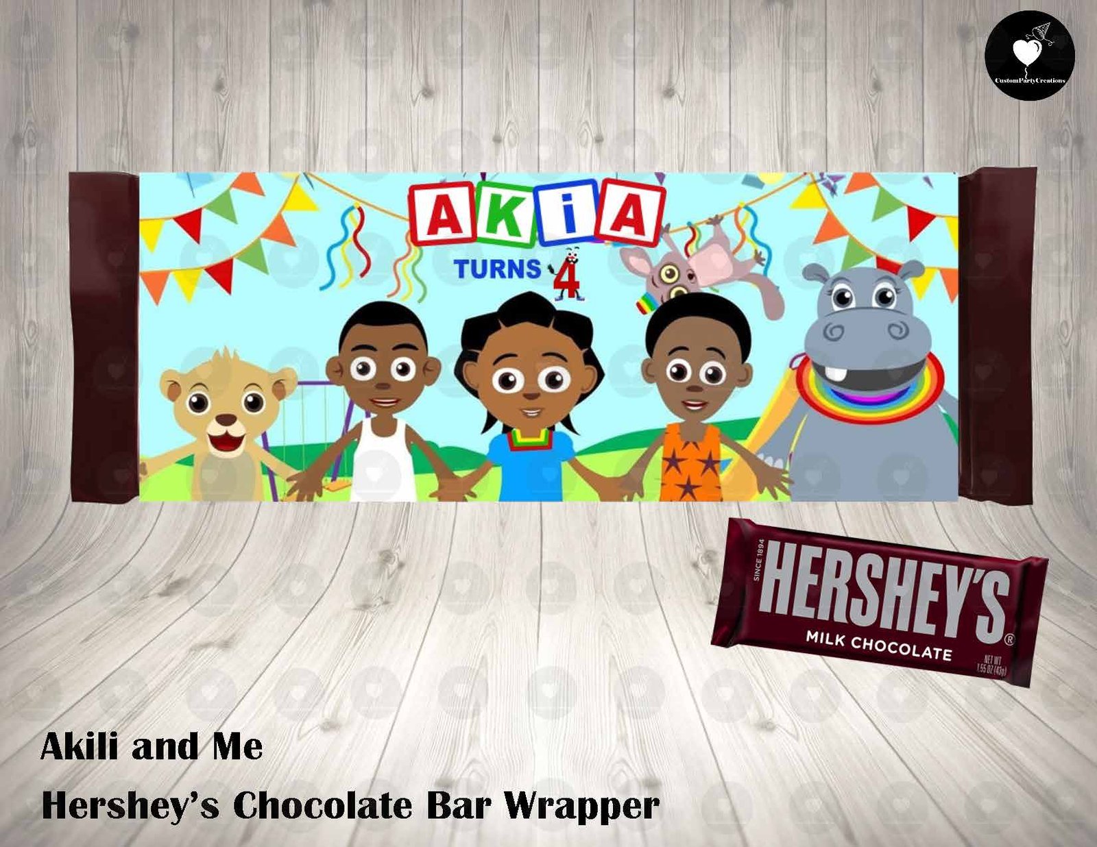 Akili and Me Hershey's Wrapper 1 Akili and Me Hershey's Wrapper