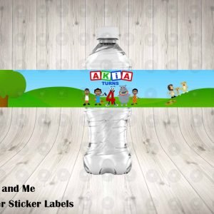 Akili and Me Water Labels