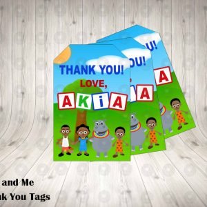 Akili and Me Thank You Tags