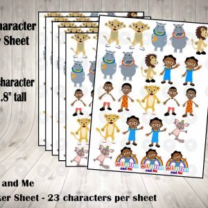 Akili and Me Sticker Labels