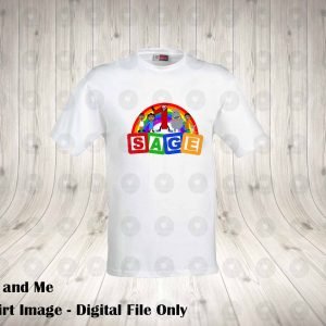 Akili and Me T-Shirt PNG Image Only