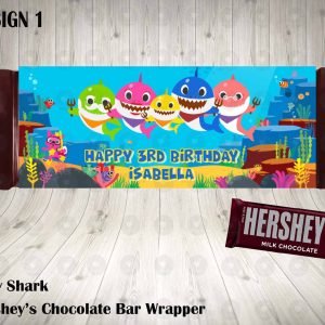 Baby Shark Hershey's Wrapper