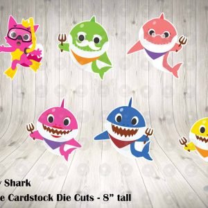 Baby Shark Large Die Cuts