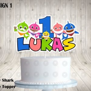 Baby Shark Cake Topper