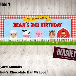 Barnyard Hershey's Wrapper