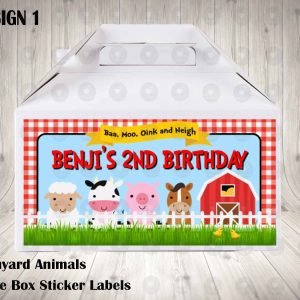 Barnyard Labels for Gable Boxes