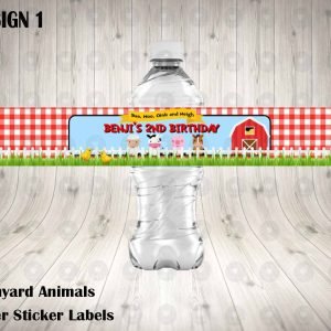 Barnyard Water Labels