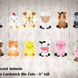 Barnyard Large Die Cuts