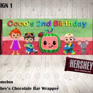 Cocomelon Hershey's Wrapper