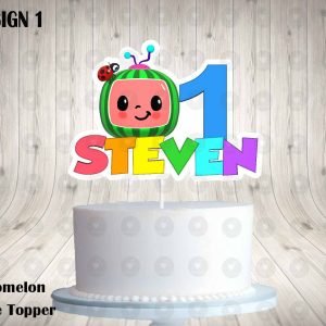 Cocomelon Cake Topper Birthday Party