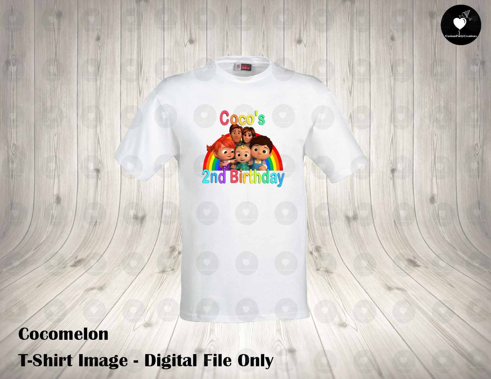 Cocomelon Family T-Shirt Digital File Only 1 Cocomelon Family T-Shirt Digital File Only