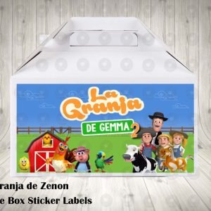 La Granja de Zenon Labels for Gable Boxes