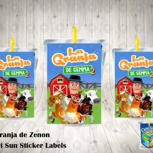 La Granja de Zenon Capri Sun Labels