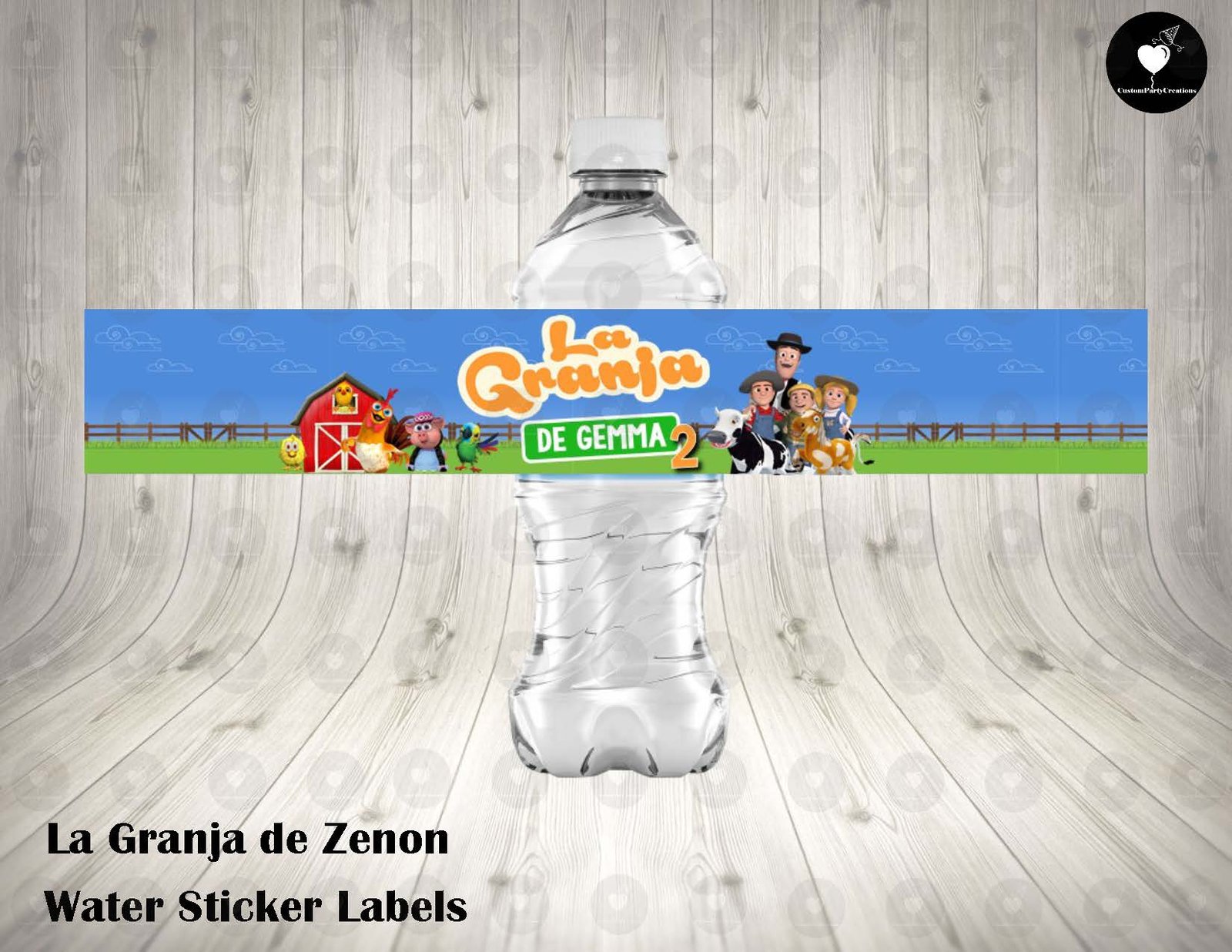 La Granja de Zenon Water Labels 1 La Granja de Zenon Hershey's Wrapper