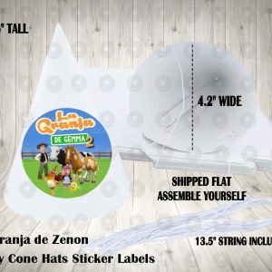 La Granja de Zenon Personalized Cone Hats