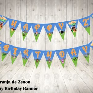 La Granja De Zenon Birthday Party Banner