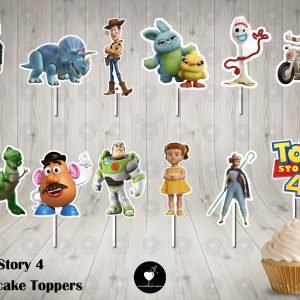 Toy Story 4 Cupcake Toppers