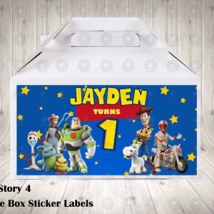 Toy Story 4 Labels for Gable Boxes