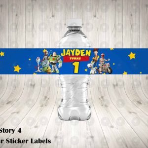 Toy Story 4 Water Labels