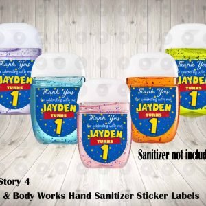 Toy Story 4 Bath & Body Works Hand Sanitizer Sticker Labels