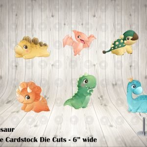 Dinosaur Play Large Die Cuts