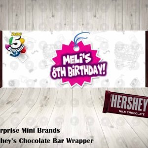 5 Surprise Mini Brand Hershey's Wrapper