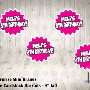 5 Surprise Mini Brands Large Die Cuts