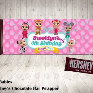 Cry Babies Hershey's Wrapper