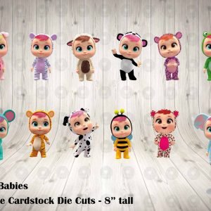 Cry Babies Large Die Cuts