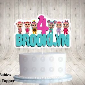 Cry Babies Cake Topper