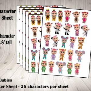 Cry Babies Sticker Labels