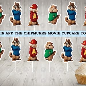 Alvin and the Chipmunks The Movie Cupcake Toppers