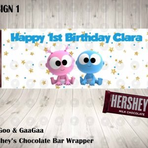 GooGoo GaaGaa Hershey's Wrapper