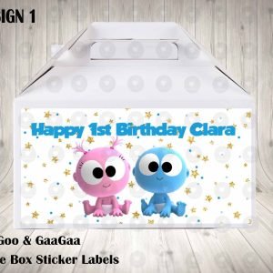 GooGoo GaaGaa Labels for Gable Boxes