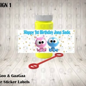 GooGoo GaaGaa Bubble Labels