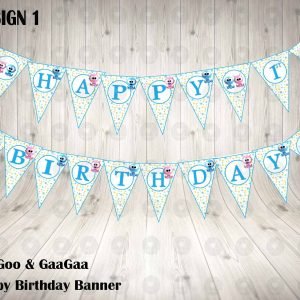 GooGoo GaaGaa Banner Birthday