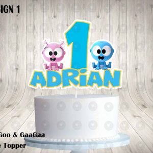 GooGoo GaaGaa Birthday Cake Topper