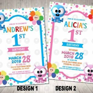 GooGoo GaaGaa Invitation Birthday Party