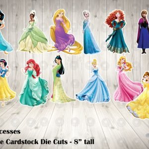 Princesses Large Die Cuts
