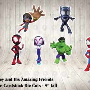 Spidey and his Amazing Friends Large Die Cuts