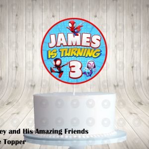 Spidey and his Amazing Friends Cake Topper