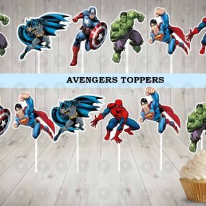 Avengers Classic Cupcake Toppers