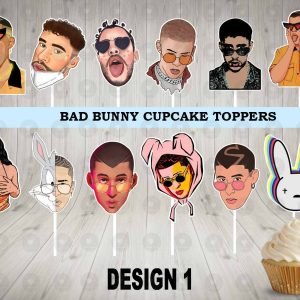Baby Bunny Cupcake Toppers