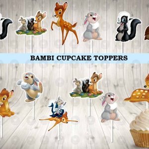 Bambi Cupcake Toppers