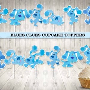 Blues Clues Cupcake Toppers