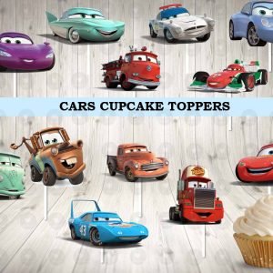 Cars Cupcake Toppers