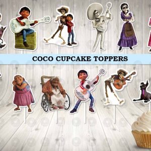 Coco Cupcake Toppers