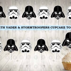 Darth Vader Storm Troopers Cupcake Toppers